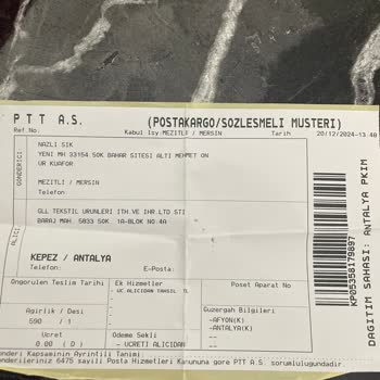 Yanlış Ürün Gönderimi Ve İade Sorunu