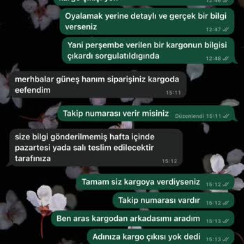 Kargo Takip Sorunu Ve Yanıltıcı Bilgilendirme
