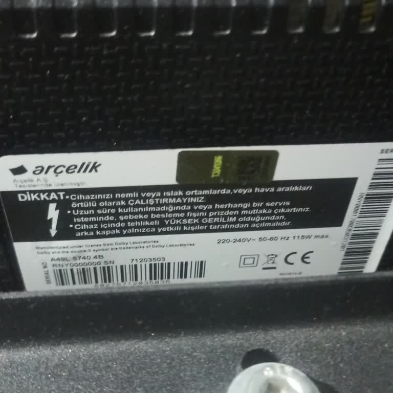 Arçelik TV Ekran Değişim Maliyeti Şok Etti