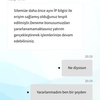 Canlı Destek İlgisizliği Ve Yanıltıcı Üyelik