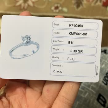 Pırlanta Yüzükte Sürekli Kararma Sorunu