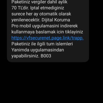 Yanıltıcı Ücretsiz Paket İfadesi Ve Beklenmedik Fatura Ücreti