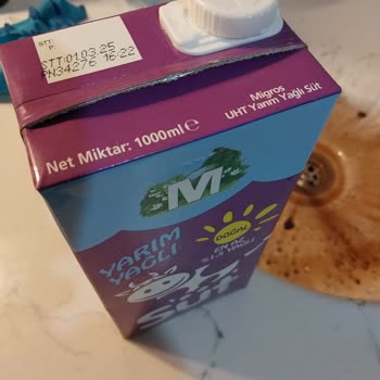 Migros'tan Aldığım Sütlerde Topaklanma Sorunu