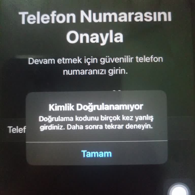 Eski Telefon Numarasıyla İCloud Hesabına Erişim Sorunu