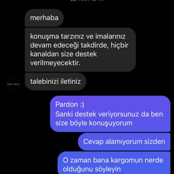 Hızlı Kargo Ücreti Ödedim Ama Cevap Alamıyorum