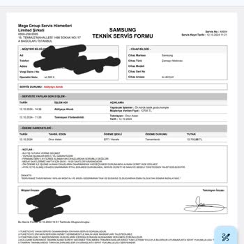 Yanlış Parça Ve Yanıltıcı Servis Deneyimi