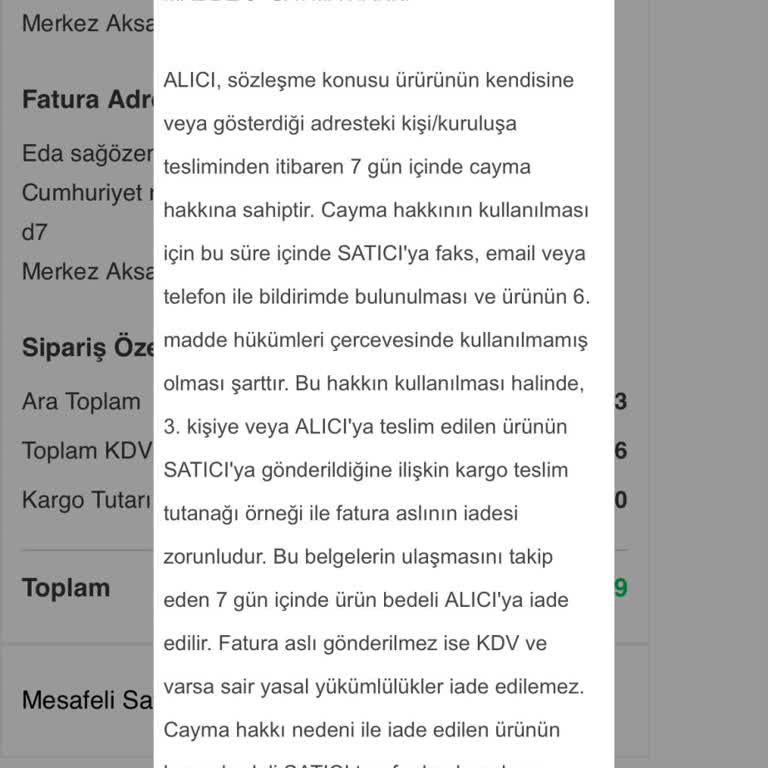 İade Kodu Verip Kargo Ücretini Kesiyorlar