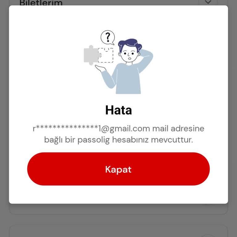 Passolig Mobil Giriş Ve Mail Sorunu