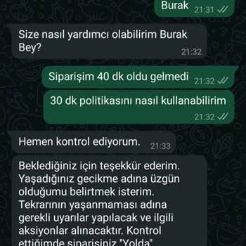 Domino's Pizza Teslimat Gecikmesi Ve İlgisiz Müşteri Hizmetleri