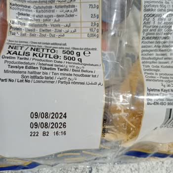 Paketlenmiş Tel Şehriyede Kalite Sorunu