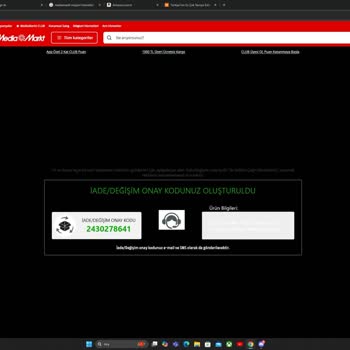 Media Markt Bulaşık Makinesi İadesinde Müşteri Hizmetleri Mağduriyeti