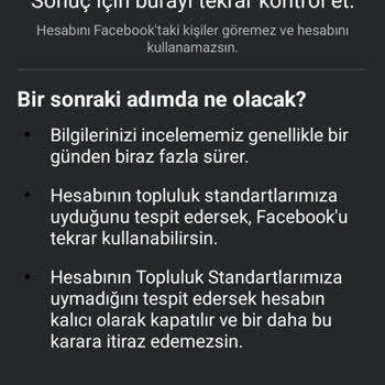 Hesap Kapatılma Sorunu