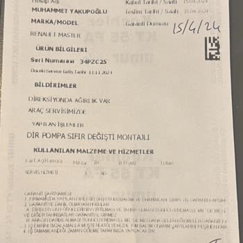 Yanıltıcı Hizmet Ve Kalitesiz Parça Kullanımı