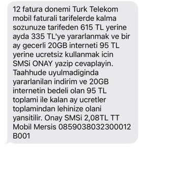 Taahhütlü Tarifede Fiyat Karmaşası