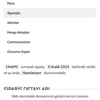 Sipariş İadesi Ve İletişim Sorunları