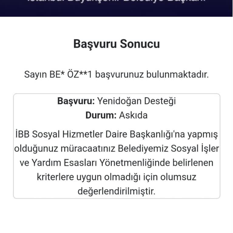 İBB Doğum Paketi Dağıtımında Adaletsizlik Ve Belirsizlik