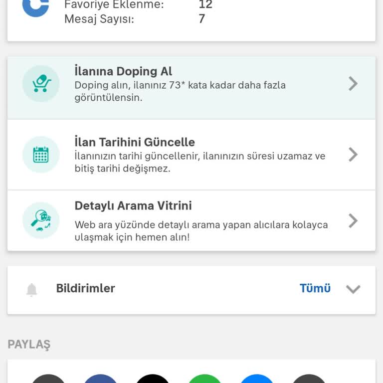 İlan Şehir Bilgisi Değişikliği Sorunu