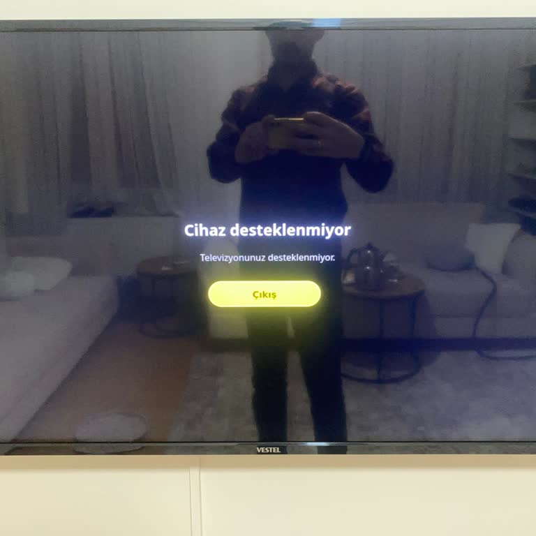 Vestel Televizyonumda Exxen Canlı Yayın Sorunu