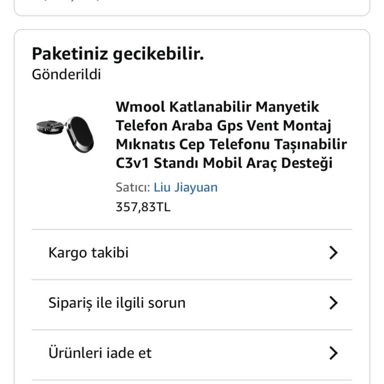 Amazon Siparişim Neden Hala Gümrükte?