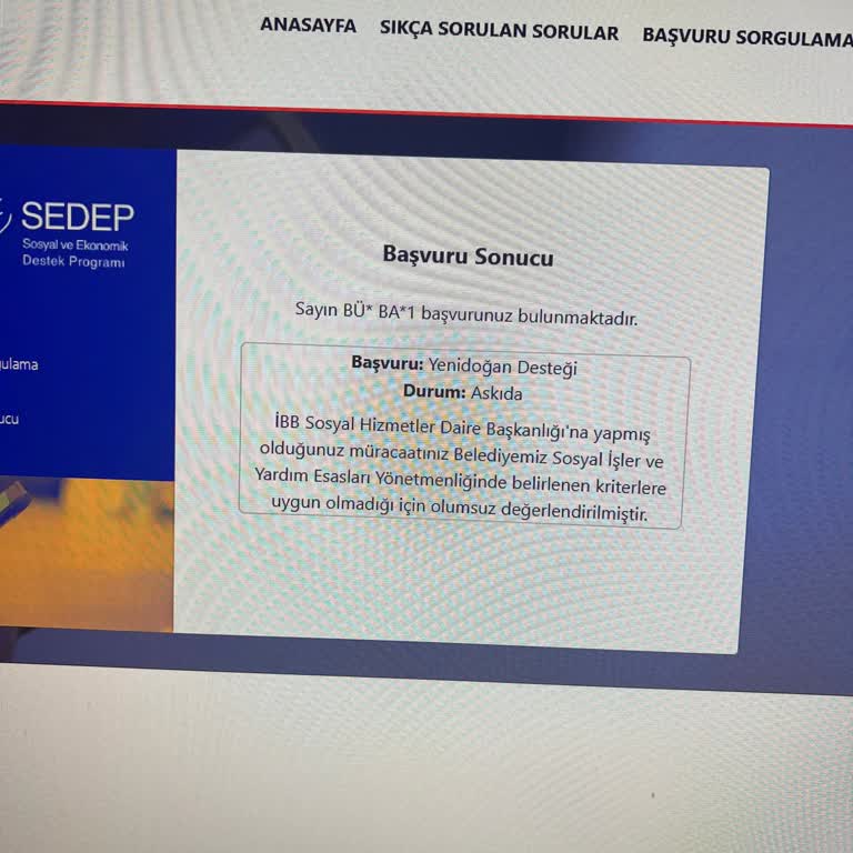 Yenidoğan Destek Başvurusunda Haksızlık Ve Belirsizlik