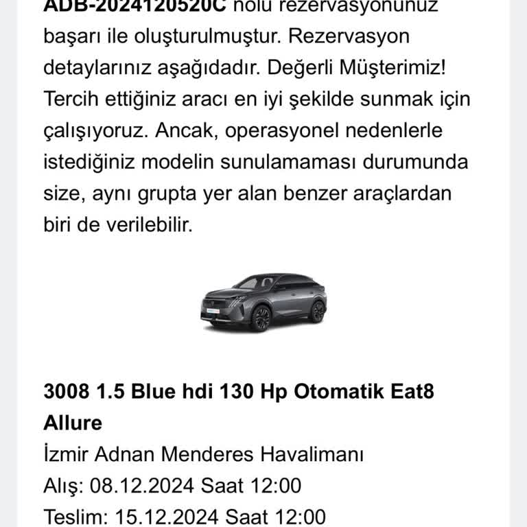 Avec Rent A Car'da Depozito İadesi Sorunu Ve Ek Maliyetler