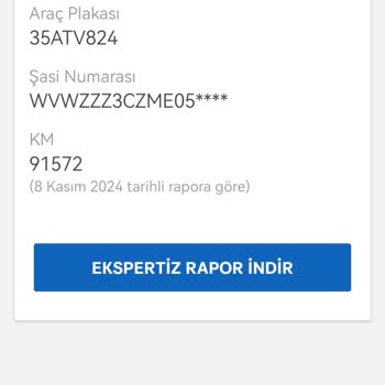Ekspertiz Raporu Görüntüleme Sorunu
