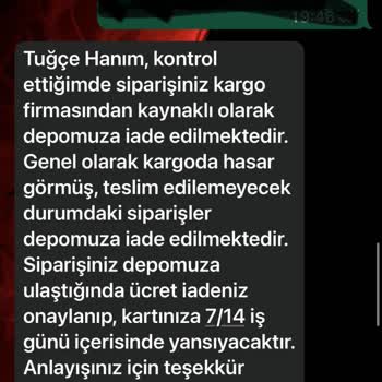 Kargo Firmasının Sorumsuzluğu Ve İade Skandalı