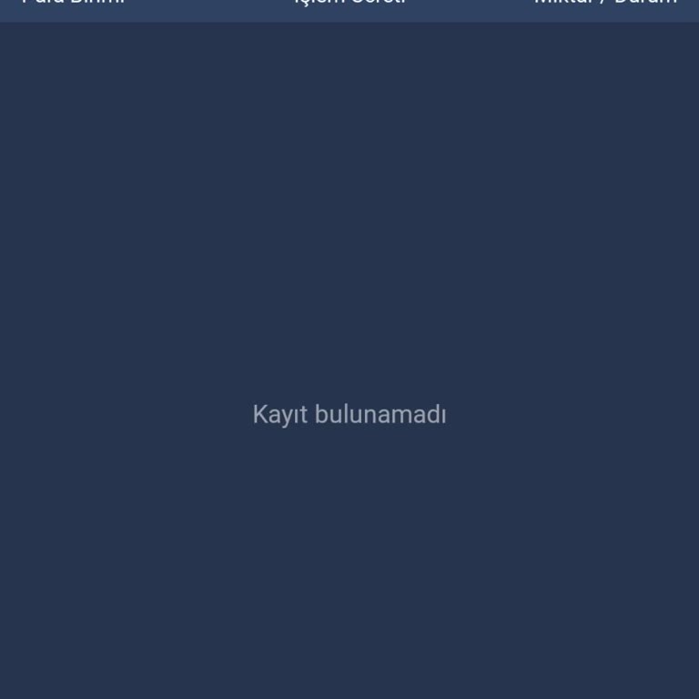 Hesapta Kayıp Coinler Ve Silinen İşlem Geçmişi