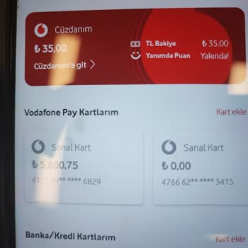 Vodafone Pay Kart Blokesi Ve Geciken Bakiye İadesi