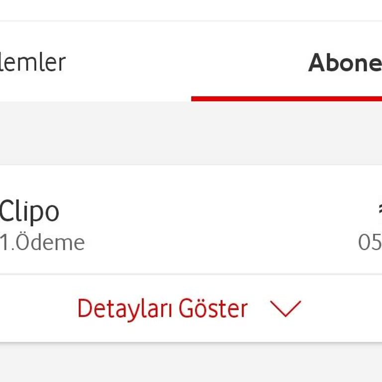 Yanlışlıkla Clipo Servisine Üyelik Ve İptal Sorunu