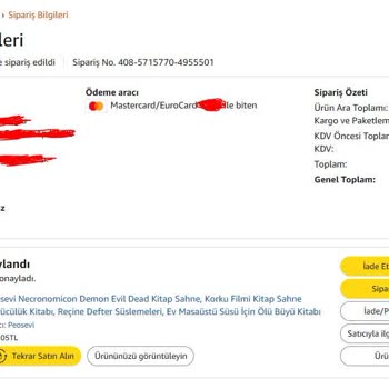 Amazon'da Yanıltıcı Ürün Ve İade Sorunu