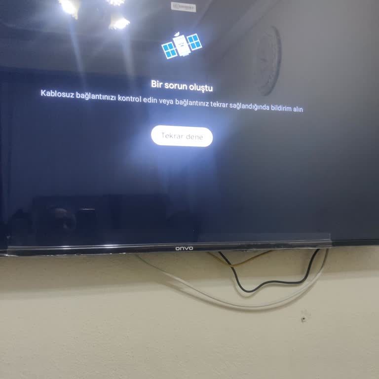 Yeni Alınan Televizyonda Google Play Bağlantı Sorunu