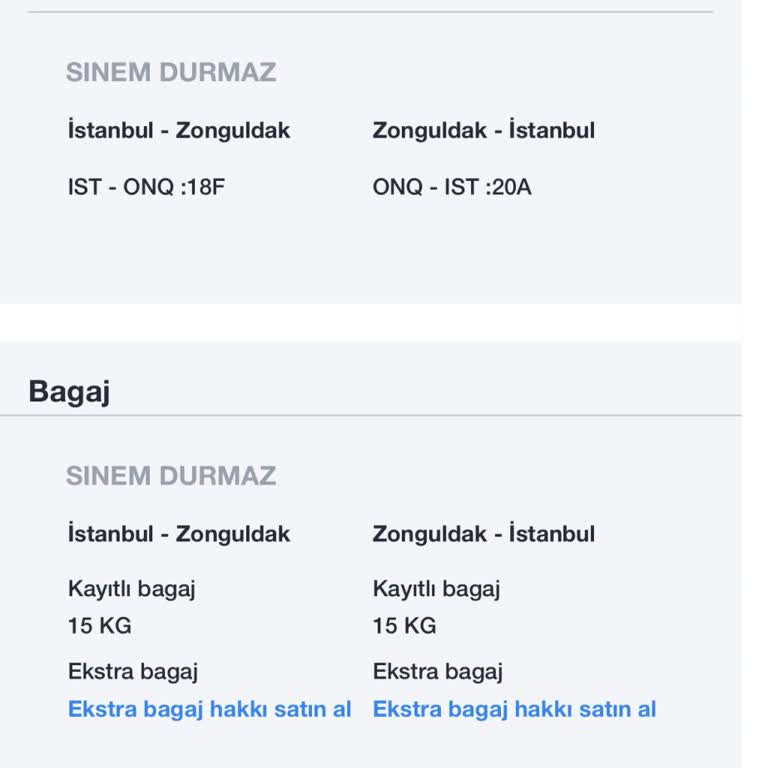 Koltuk Seçimi Ve Bilgilendirme Eksikliği Mağduriyeti