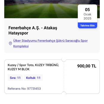 Yanlış Tribün Seçimi: Passolig Uygulaması Bilet Hatası