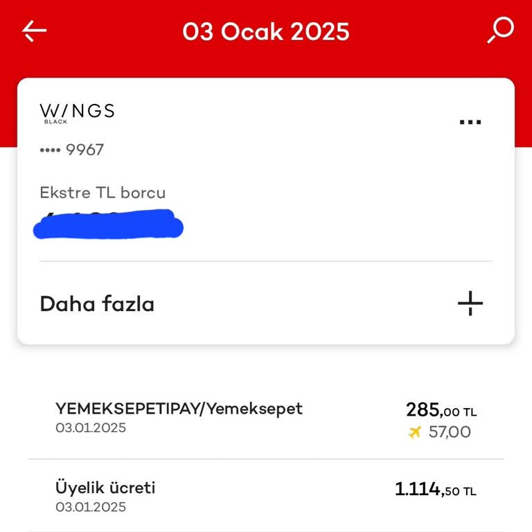 Haksız Kart Aidatı İadesi Talebi