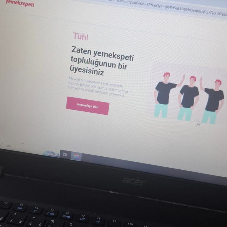 Yemeksepeti Şifremi Unuttum Değiştirmek İstiyorum Ama Değiştiremiyorum!