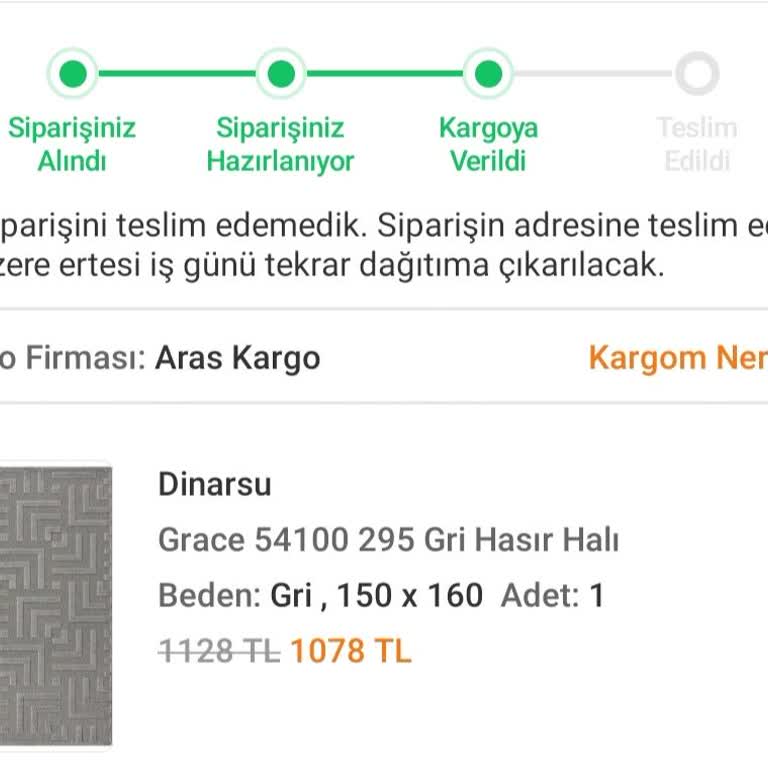 Aras Kargo'nun İletişim Eksikliği Ve Zaman Kaybı