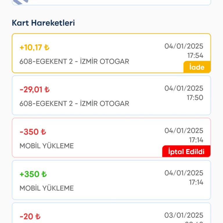 Yükleme Yapıldı Ama Kent Kart Bakiyemde Gözükmüyor