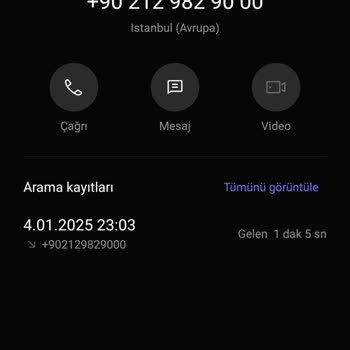 Gece Yarısı Rahatsız Edici Aramalar Ve İnatçı İletişim