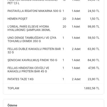 Migros Hemen'den Teslim Edilmeyen Sipariş Ve İade Sorunu
