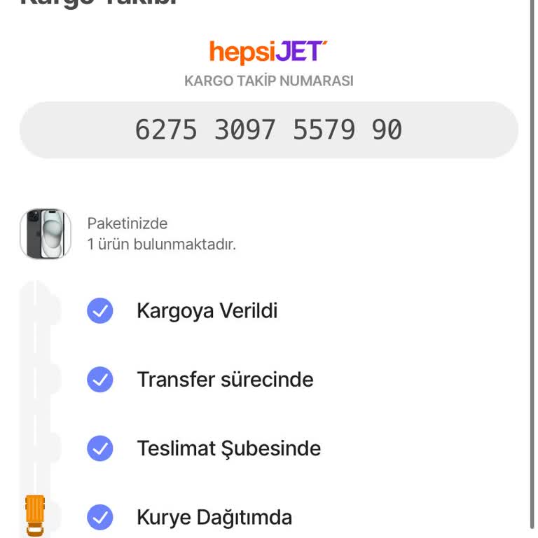Kargocu Nedeniyle İphone Değişim Sürecinde Aksaklık