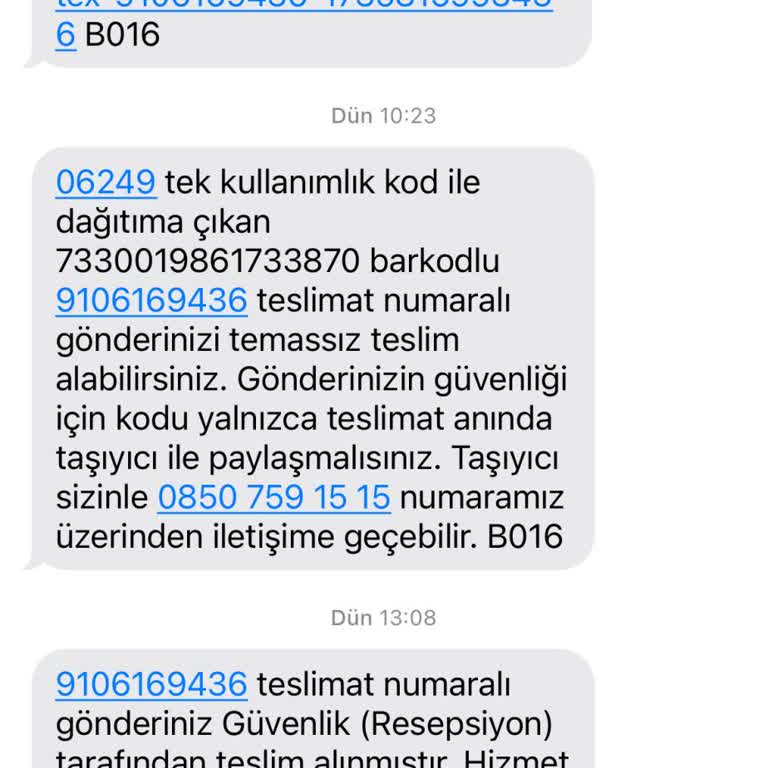 Kargo Teslimatında İletişimsizlik Ve Mağduriyet