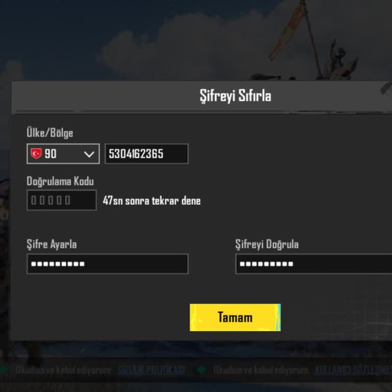 PUBG Mobile Hesabına Erişim Sorunu