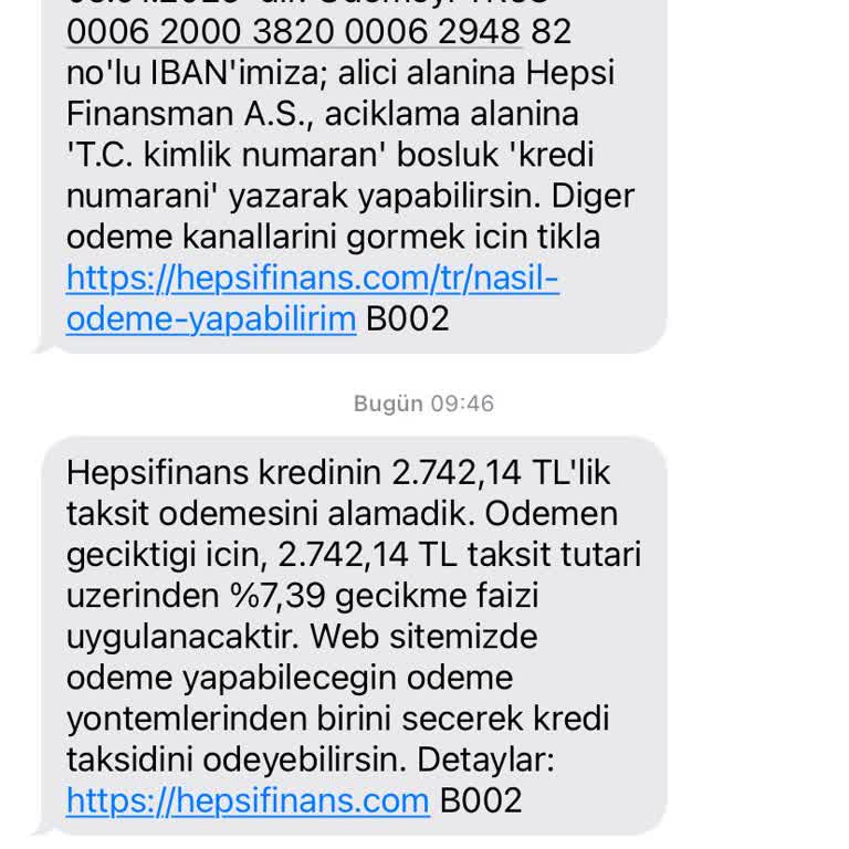 Yanlış Mesaj Ve Ulaşılamayan Müşteri Hizmeti