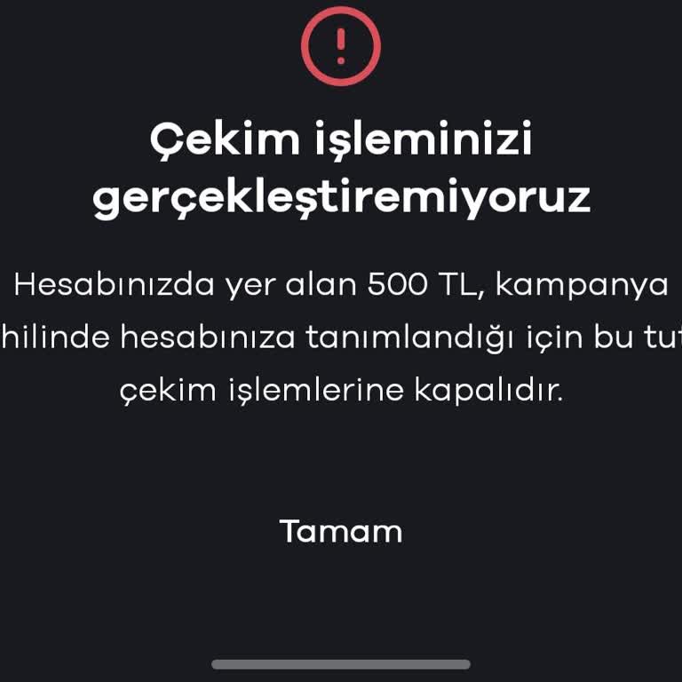 Paribu Kampanya Koşullarına Uymuyor