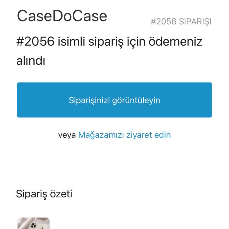 Sipariş Sorunu Ve İletişim Eksikliği