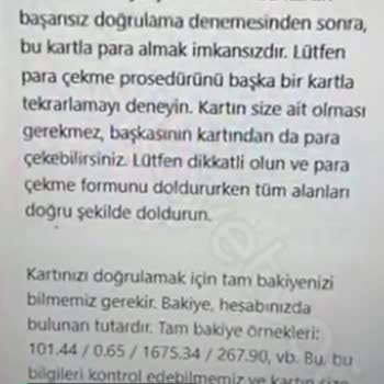 Letgo Kart Doğrulama Ödeme Hatası!