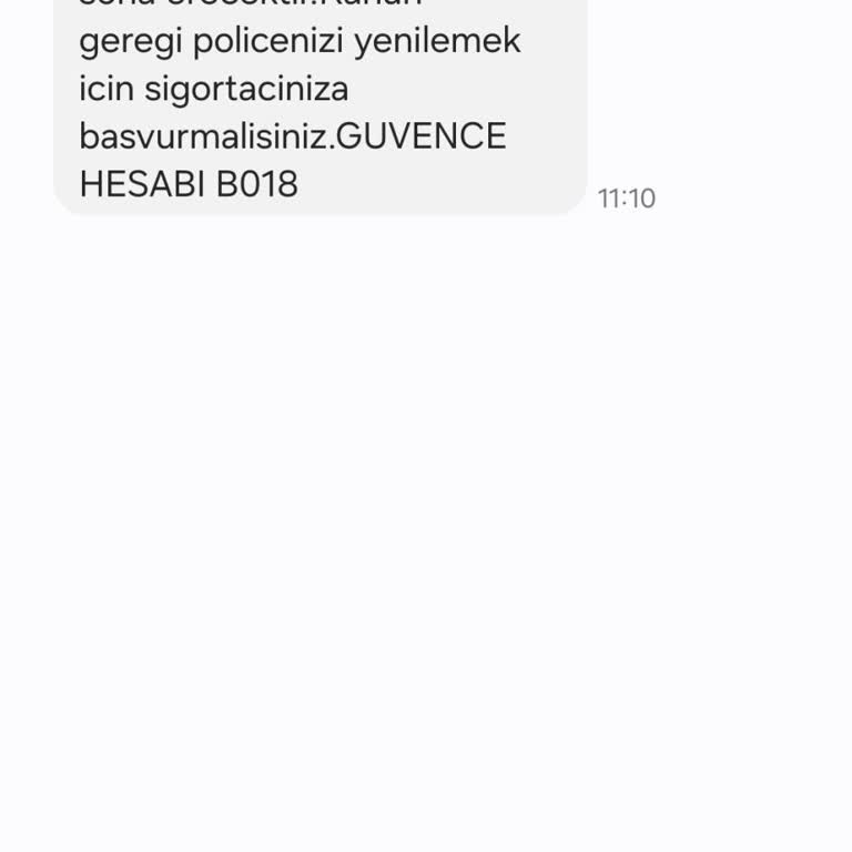 Yanlış SMS İle Kimlik Bilgilerimin Kullanılması