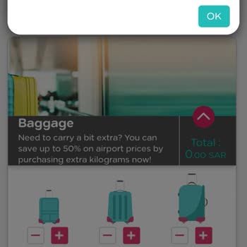 Ekstra Bagaj Alımında Karşılaşılan Hata