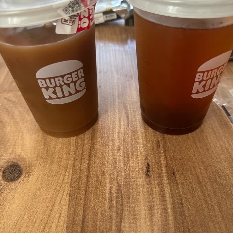Burger King Bulanık Ve İçilemez Ice Americano Deneyimi